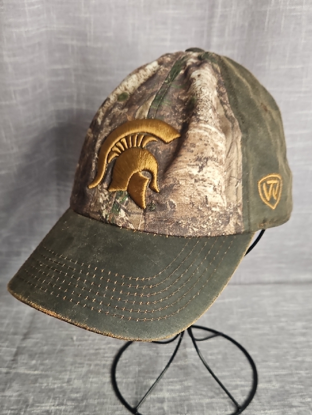 MSU Spartan Camo Hat